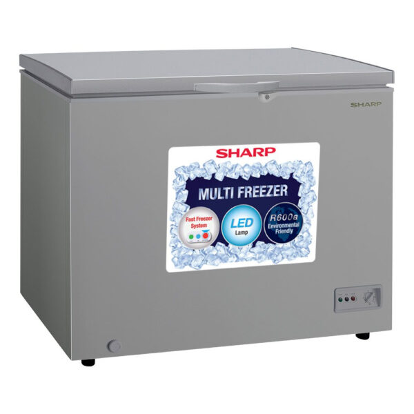 Sharp Freezer SJC-228-GY | 220 Liters - Grey
